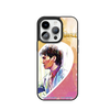 iphone Case 14-15 MagSafe - 喜劇之王@星爺 (可客製名稱) E款心型框
