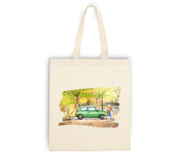 譚卓文 Mini Cooper系列 Tote bag 帆布袋 F款